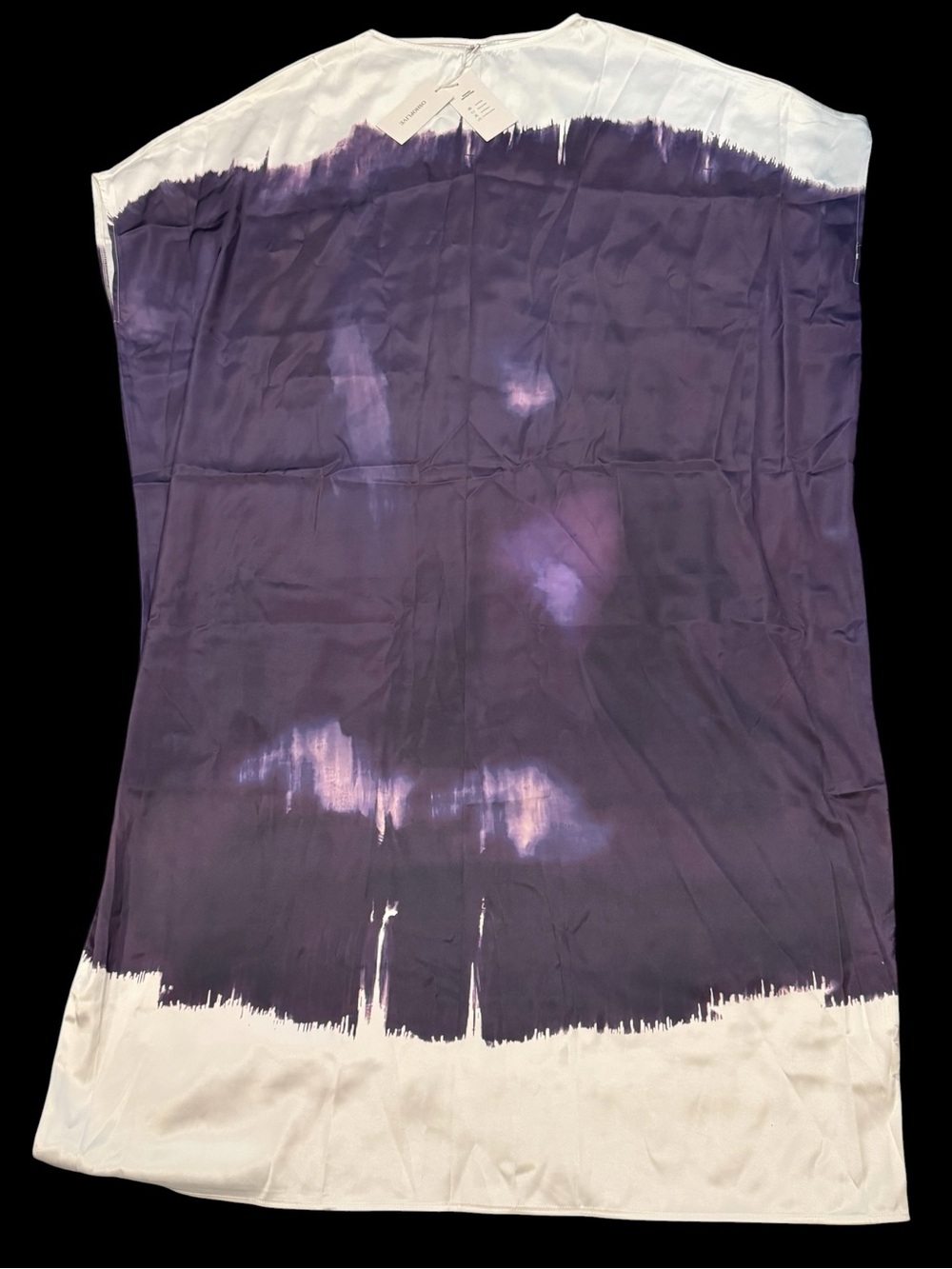 2XL Dress Purple & White Tie-Dye